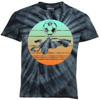 Vintage Rocket RC Soccer Car League Gamer Kids Tie-Dye T-Shirt