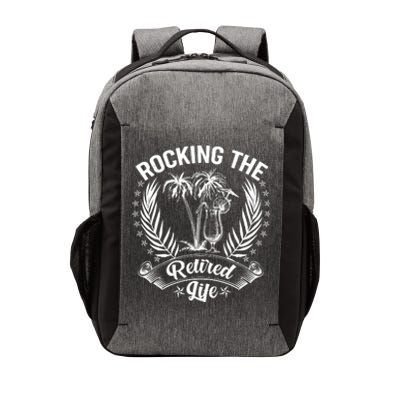 Vintage Rocking The Retired Life Vector Backpack