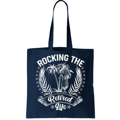 Vintage Rocking The Retired Life Tote Bag