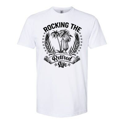 Vintage Rocking The Retired Life Softstyle® CVC T-Shirt