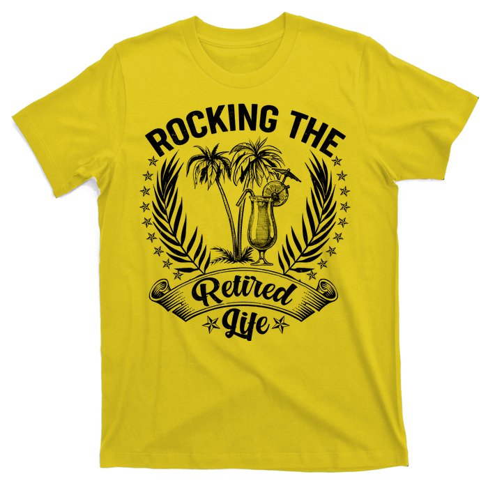 Vintage Rocking The Retired Life T-Shirt