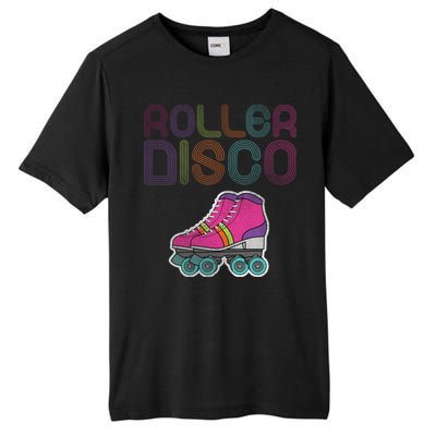 Vintage Roller Disco Skater Tall Fusion ChromaSoft Performance T-Shirt