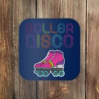 Vintage Roller Disco Skater Coaster