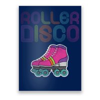 Vintage Roller Disco Skater Poster