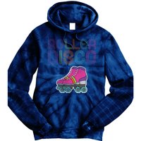 Vintage Roller Disco Skater Tie Dye Hoodie