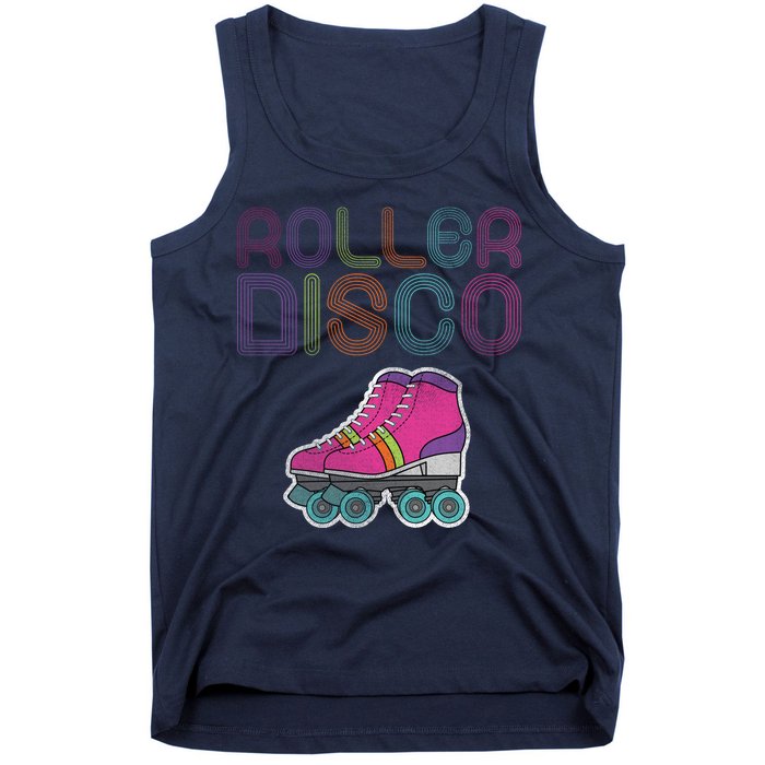 Vintage Roller Disco Skater Tank Top