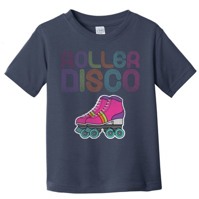 Vintage Roller Disco Skater Toddler T-Shirt