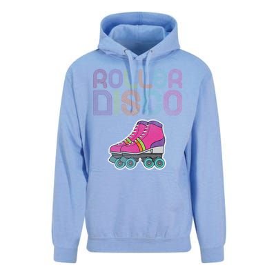 Vintage Roller Disco Skater Unisex Surf Hoodie