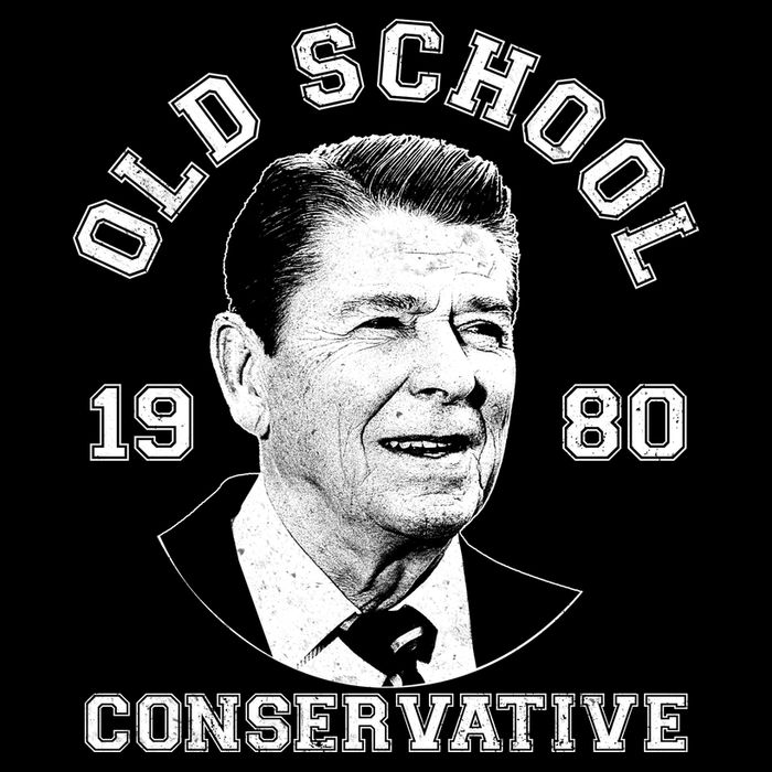 Vintage Ronald Reagan Old School Conservative Apron