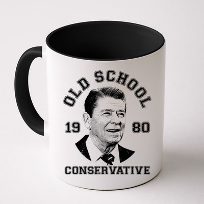 Vintage Ronald Reagan Old School Conservative Mug