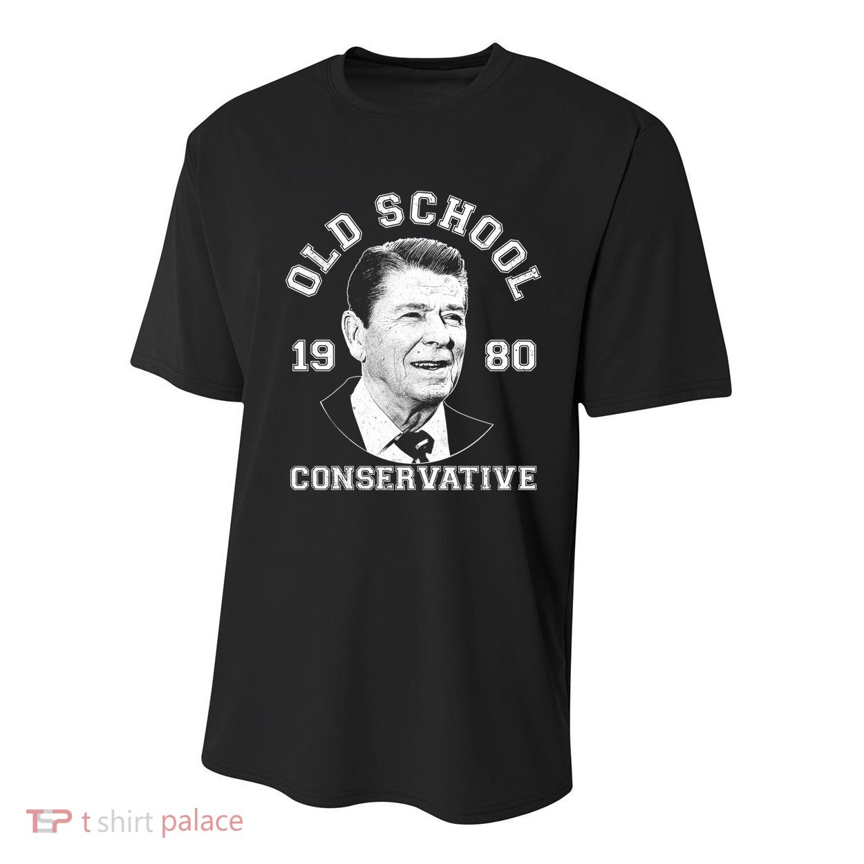 Vintage Ronald Reagan Old School Conservative Youth Performance Sprint T-Shirt