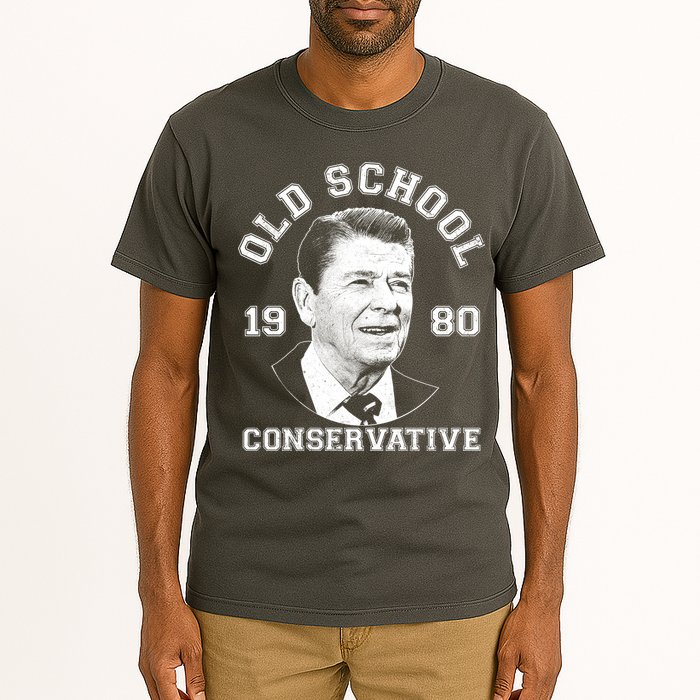 Vintage Ronald Reagan Old School Conservative Tall T-Shirt