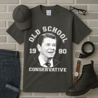 Vintage Ronald Reagan Old School Conservative Tall T-Shirt