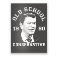 Vintage Ronald Reagan Old School Conservative Poster