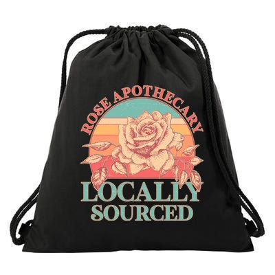 Vintage Rose Apothecary Locally Sourced Drawstring Bag
