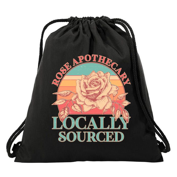 Vintage Rose Apothecary Locally Sourced Drawstring Bag