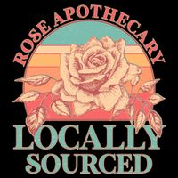 Vintage Rose Apothecary Locally Sourced Drawstring Bag