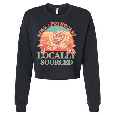 Vintage Rose Apothecary Locally Sourced Cropped Pullover Crew