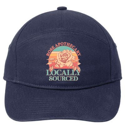 Vintage Rose Apothecary Locally Sourced 7-Panel Snapback Hat