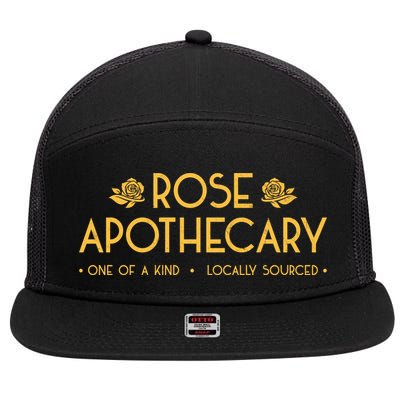 Vintage Rose Apothecary One of a Kind Locally Sourced 7 Panel Mesh Trucker Snapback Hat