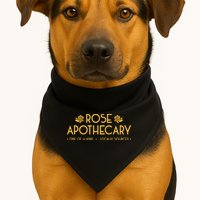 Vintage Rose Apothecary One of a Kind Locally Sourced USA-Made Doggie Bandana
