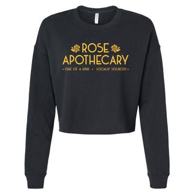 Vintage Rose Apothecary One of a Kind Locally Sourced Cropped Pullover Crew