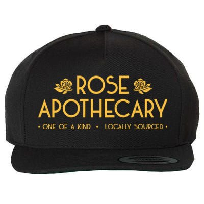 Vintage Rose Apothecary One of a Kind Locally Sourced Wool Snapback Cap