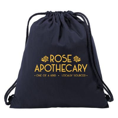 Vintage Rose Apothecary One of a Kind Locally Sourced Drawstring Bag