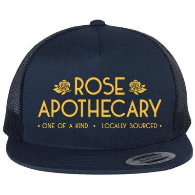 Vintage Rose Apothecary One of a Kind Locally Sourced Flat Bill Trucker Hat