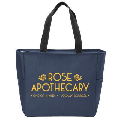 Vintage Rose Apothecary One of a Kind Locally Sourced Zip Tote Bag