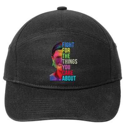 Vintage Ruth B Fight For The Things You Care About RBG 7-Panel Snapback Hat