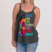 Vintage Ruth B Fight For The Things You Care About RBG Women's Strappy Tank