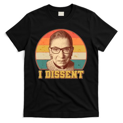 Vintage Ruth Bader Ginsburg I Dissent RBG Tribute T-Shirt