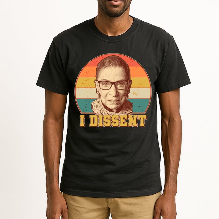 Vintage Ruth Bader Ginsburg I Dissent RBG Tribute Tall T-Shirt