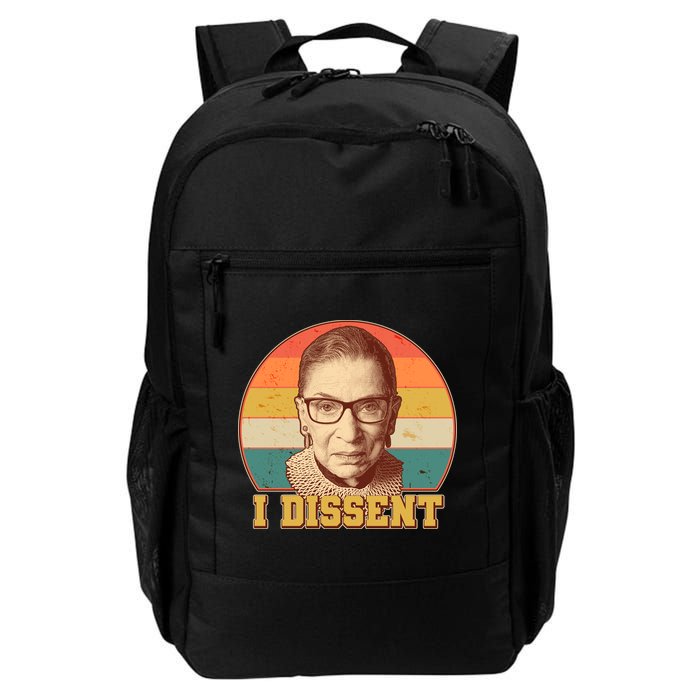 Vintage Ruth Bader Ginsburg I Dissent RBG Tribute Backpack