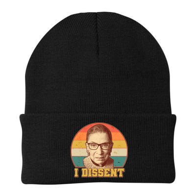 Vintage Ruth Bader Ginsburg I Dissent RBG Tribute Beanie