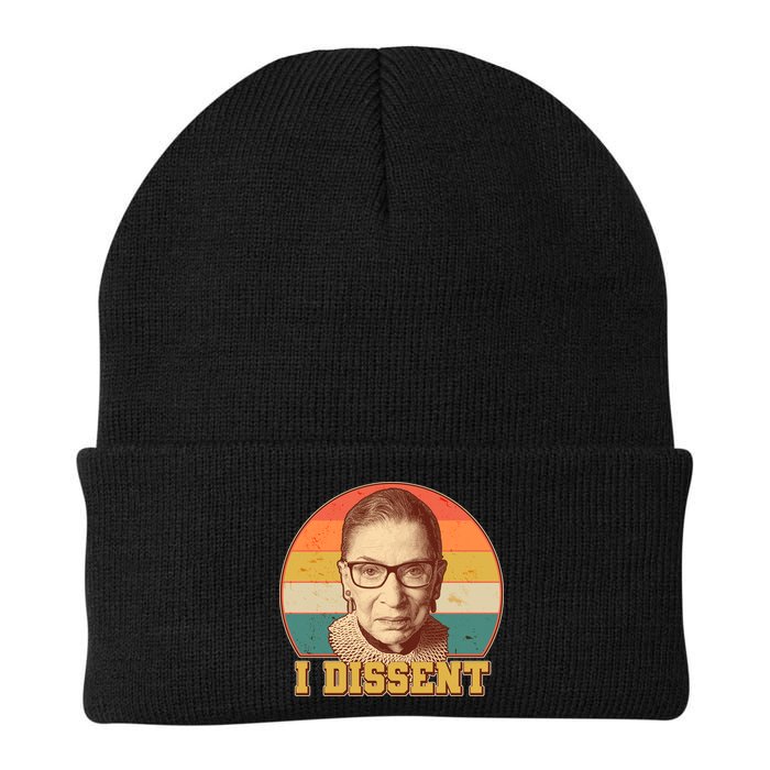 Vintage Ruth Bader Ginsburg I Dissent RBG Tribute Beanie