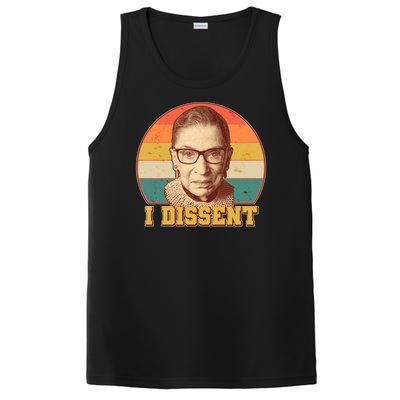 Vintage Ruth Bader Ginsburg I Dissent RBG Tribute PosiCharge Competitor Tank