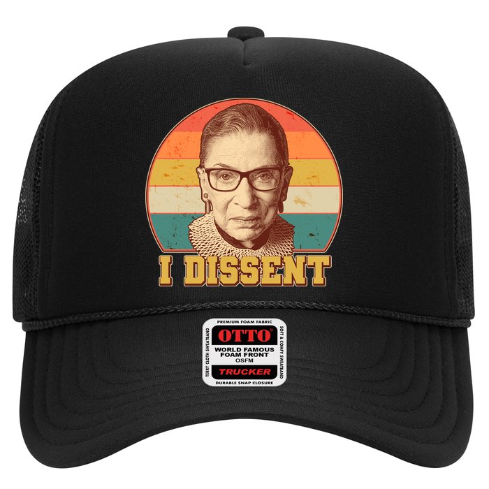 Vintage Ruth Bader Ginsburg I Dissent RBG Tribute Hat