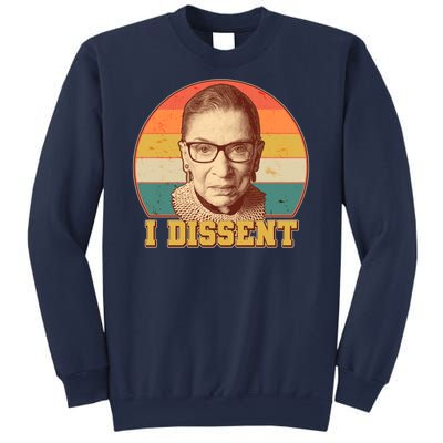 Vintage Ruth Bader Ginsburg I Dissent RBG Tribute Sweatshirt