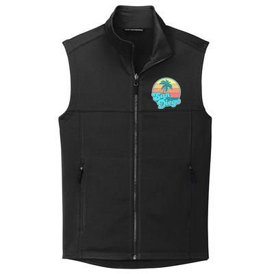 Vintage San Diego Sunset Collective Smooth Fleece Vest