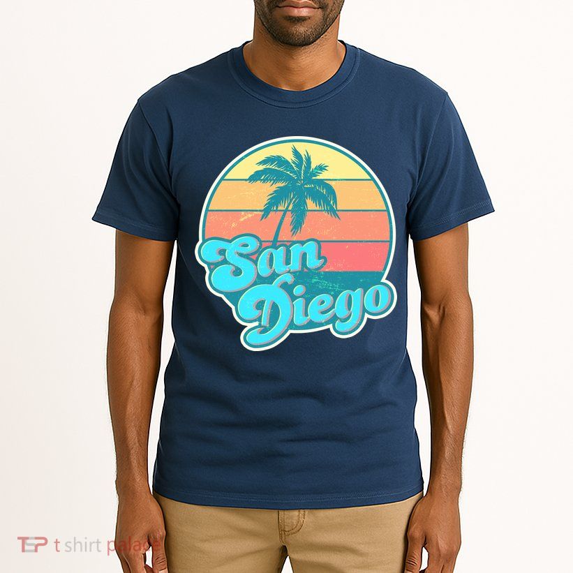 Vintage San Diego Sunset Tall T-Shirt