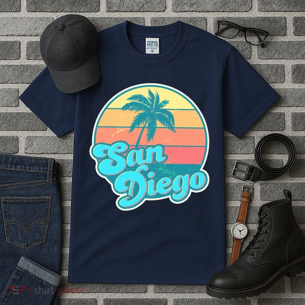 Vintage San Diego Sunset Tall T-Shirt