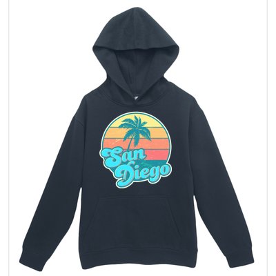 Vintage San Diego Sunset Urban Pullover Hoodie