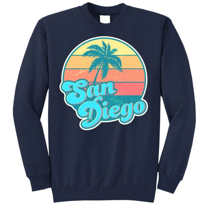 Vintage San Diego Sunset Tall Sweatshirt