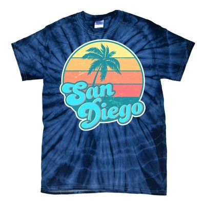 Vintage San Diego Sunset Tie-Dye T-Shirt