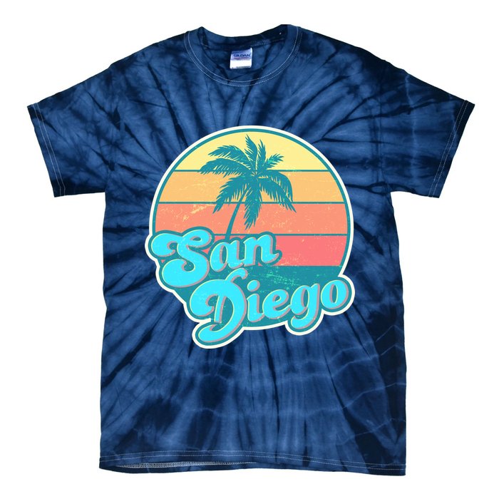 Vintage San Diego Sunset Tie-Dye T-Shirt