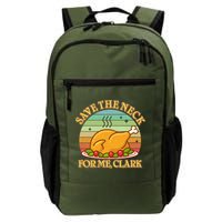 Vintage Save the Neck For Me Clark Christmas Backpack