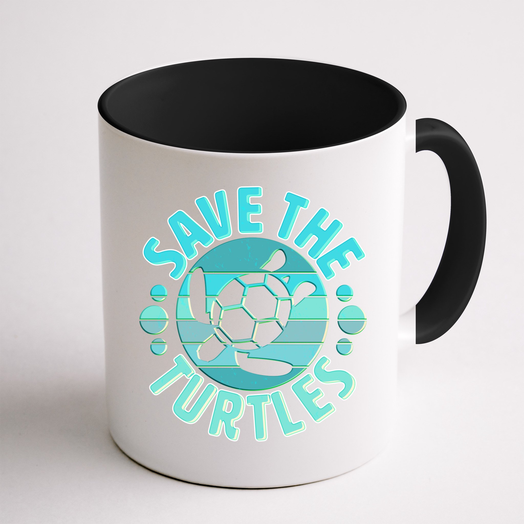 Vintage Save The Turtles Mug