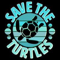 Vintage Save The Turtles Mug